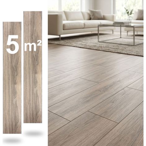 Brstheco Panneaux PVC Autoadhésifs Imperméables 90x15cm 36 Pièces (1/5)