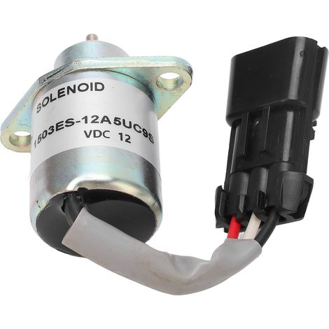 Motorstopp-Magnetventil 1503ES 12A5UC9S für Kubota, 12 V DC, Kraftstoffabsperrventil