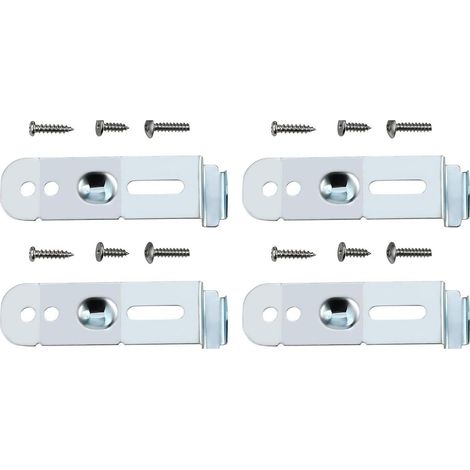 DD94-01002A Support de montage pour lave-vaisselle AP4450818 2077601 PS4222710 2 supports 6 vis Accessoires d'installation Montage lave-vaisselle réglable (1/5)