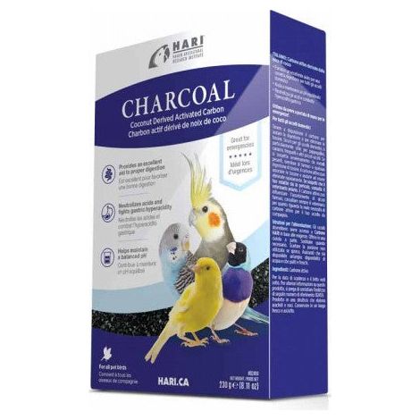 Carbón activado para aves HARI - 230g
