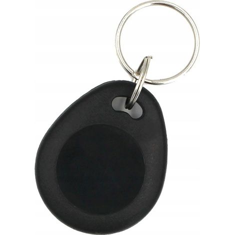 Schwarzer RFID-Schlüsselanhänger für Guardian III, IV, V und VI Alarmanlagen