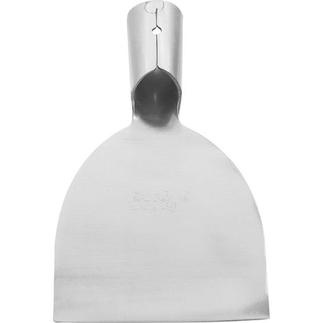 Truelle de Jardinage en Acier Inoxydable, Argenté, pour Planter Gazon et Jardin, Outil de Creusement Culture, Travail du Sol et Desserrage (1/5)