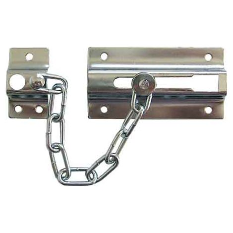 CATENA DI SICUREZZA IN FERRO PER PORTE Zincata