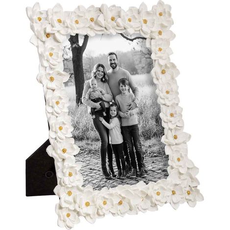 Porta fotos 13X18 blanco 17,7x2x23h cm