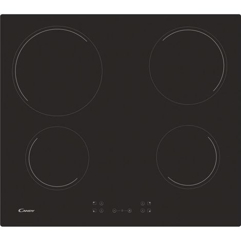 60 cm cerankochfeld mit 4 kochzonen, 6500 w, schwarz - Candy - CH64CCB/4U2 (1/5)