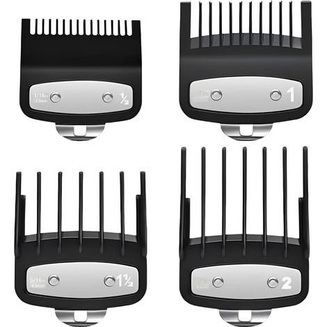 4 x Clipper One Blade Comb Limit Hair Clipper 1.5-22 mm Suitable for Most Clippers (1/5)