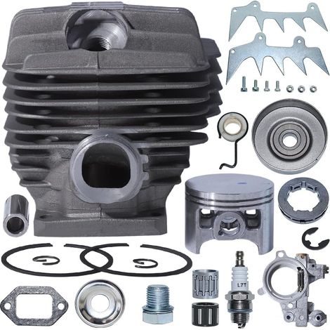Tambour d'embrayage cylindrique 54 mm, jante, pignon, pompe à huile avec kit de roulement pour tronçonneuse Stihl MS460 046 11280201221 (1/5)
