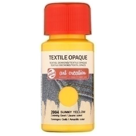 PINTURA TELA TALENS OPACA 50ml AMARILLO