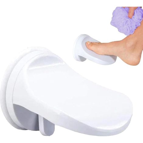 Reposapiés para afeitado Soporte para reposapiés de ducha Reposapiés con ventosa Soporte para pies Soporte para pies Descanso (1/5)