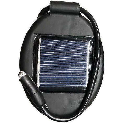 Lot de 2 lampes solaires LED pour pots de fleurs, étanches pour l'extérieur, lumières décoratives vertes, couleur aléatoire. (1/5)