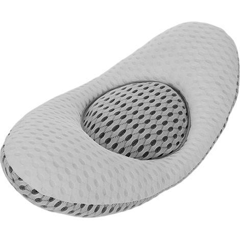 Almohada lumbar para dormir, altura ajustable, cojín de soporte lumbar 3D para aliviar el dolor ciático y descansar en la cama - Para quienes duermen de lado, boca arriba o boca abajo.