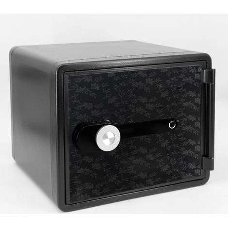 Coffre fort ignifuge 20L Anti feu 1H Electronique a code fixation sol FS-FM20 Reskal Couleur - Noir (1/5)