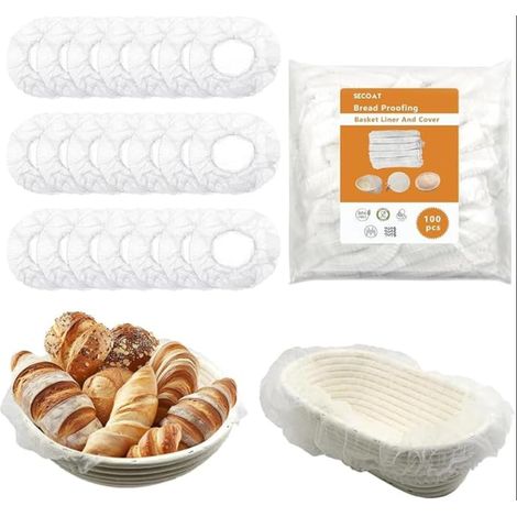 paniers de fermentation en non-tissé inserts corbeille à pain Banneton chiffon pâte antiadhésif panier accessoires cuisson pour la