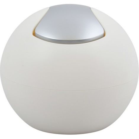 Poubelle à bascule BOWL MATT 1L Blanc mat Spirella
