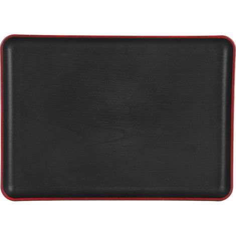 Bac imitation bois, rectangulaire en acrylique plastique, pour fast-food, hôtel, maison, restaurant - 692 grain bois. (1/5)