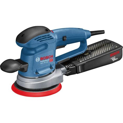 Bosch 0601372870 GEX 34-150 Professional Random Orbital Sander 150mm 340W 240V BSH601372870