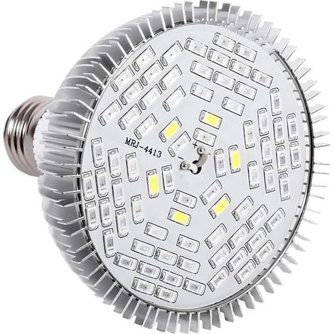 E27 Ampoule LED Plante Lumière Spectre Complet Plante Cultiver Lumière Jardin Horticulture Cultiver La Lumière [78Led].