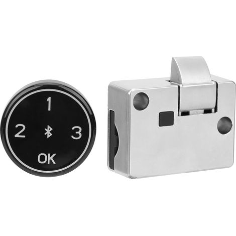 Serrure à code pour armoire, sécurité domestique, antivol, longue autonomie, rechargeable par port USB (1/5)