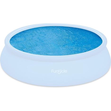 [NEUWERTIG] B-Ware Funsicle 30 Fuß Solar-Poolabdeckung blau rund 4,57 m Polypropylen (1/2)