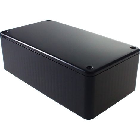 Rs Pro – Boîte de dérivation ABS 150 x 80 x 50mm – Indice IP54 noir – Protection contre l'humidité et la poussière – Pour installations électriques