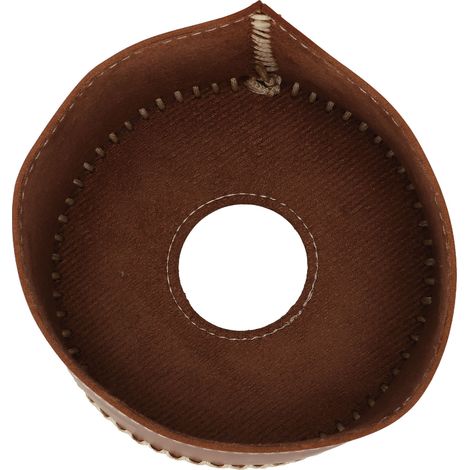 Housse de protection imperméable pour bouteille de gaz, étui en simili-cuir marron pour camping et randonnée (1/5)