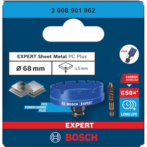 Bosch EXPERT Lochsäge Sheet Metal Power Change Plus, 68 x 5 mm
