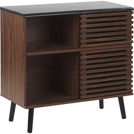Credenza in colore legno wenge Perth (1/5)