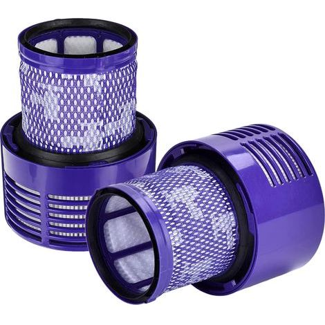Filtre pour aspirateur Dyson V10 SV12, violet, 87109 mm, série Cyclone en 2 pièces, pièces de rechange lavables et réutilisables. (1/5)