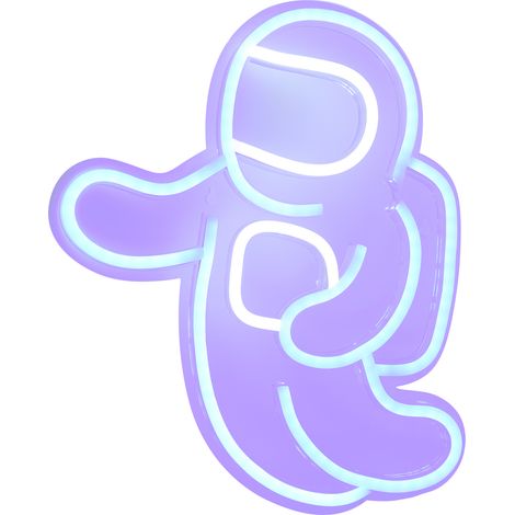 néon LED astronaute pour intérieur alimentation USB (1/4)