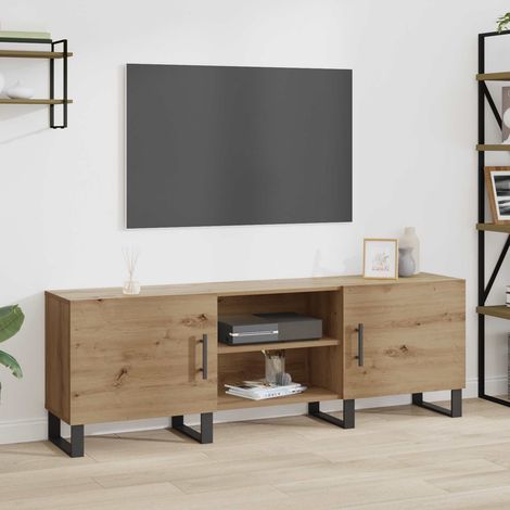 vidaXL  TV Cabinet  Artisan Oak 150 x 30 x 50 cm Engineered Wood