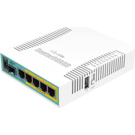 hEX PoE router Blanco