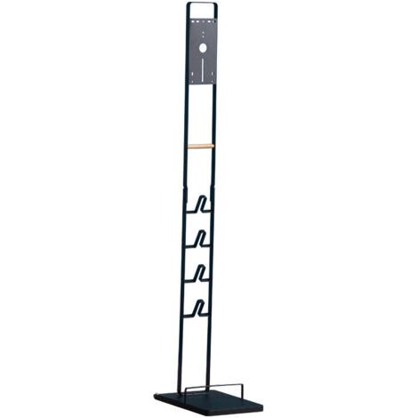 BEONE wheeled vacuum cleaner stand for Dyson V15, V11, V10, V8, V7, V6, metal floor stand compatible with Dreame T30, T20, V12, V11, V10, wall mount without drilling (white) (1/4)