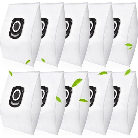 10 sacchetti per la polvere compatibili con gli aspirapolvere Rowenta Hygiene + Silence Force, Compact Power e X-Trem Power (+ZR200520 ZR200720) (1/5)