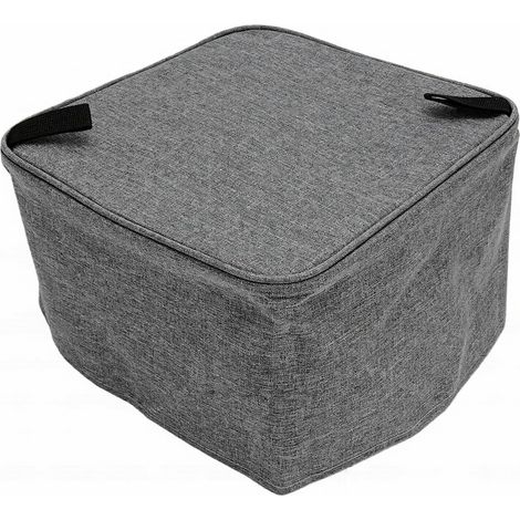 Durable H3S Projecteur Housse de Protection contre la Poussière Entretien Facile Portable Gris (1/5)