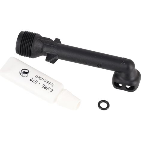 Raccord coude sortie haute pression pour nettoyeur haute pression K1, K2, K3 – Longueur 90cm – Compatible avec nettoyeurs Karcher – Référence 40639140