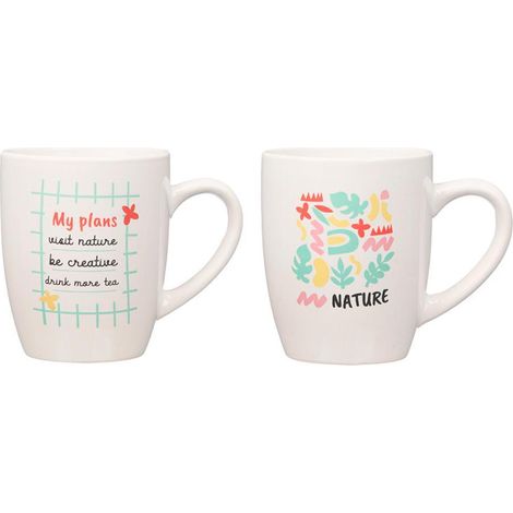VESSIA taza porcelana nature + filtro + tapa 340 ml , Taza de porcelana Nature con filtro y tapa 340 ml, ideal para preparar y disfrutar de té e infusiones de forma cómoda. Su filt (1/3)