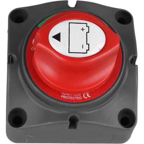 Interrupteur de coupure de batterie marine 12-48V, sélecteur d'isolation de circuit pour véhicule, bateau, camping-car (1/5)
