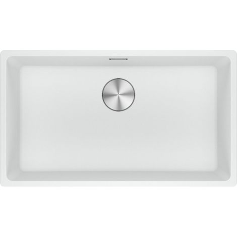 Cuve Maris Fragranit MRG 210-72 - Blanc Artic - Manuel - 753 x 433 x 200 mm (sous-meuble 80 cm) - Franke (1/3)