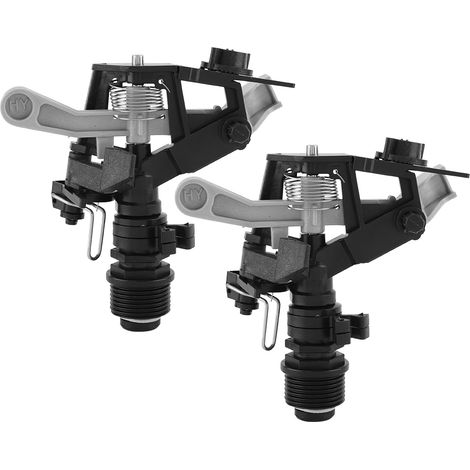 2pcs Bras oscillants pour arrosage jardin, pulvérisateur eau irrigation à distance moyenne, outil arrosage (1/5)