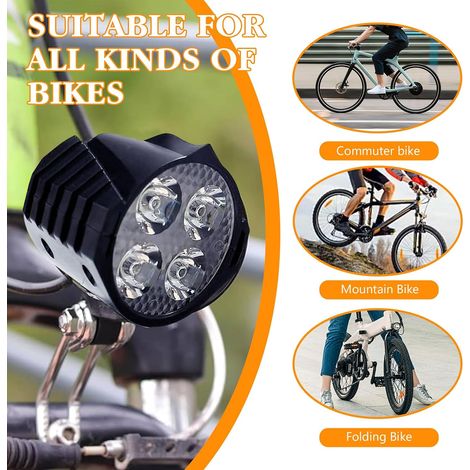 Pièces de rechange pour phare avant de trottinette électrique Kukirin G2 MAX G2 PRO, guidon, éclairage LED avant (1/3)