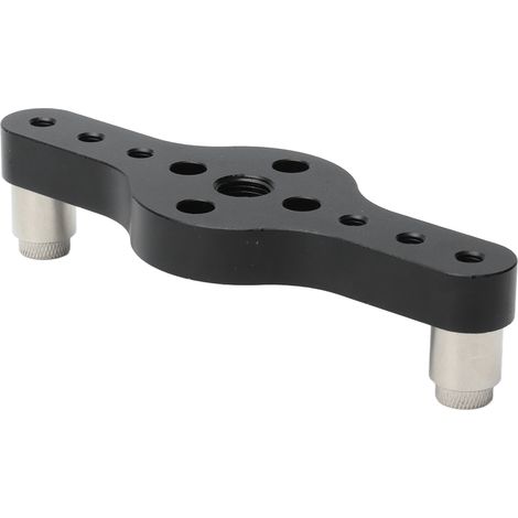 Positionneur de Perçage pour Assemblages Bois, Guide d'Alignement de Cheville et Perçage Droit en Menuiserie
