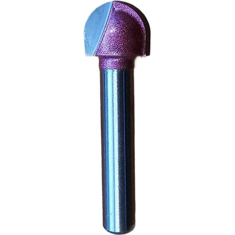 Fresa a sfera semicircolare a V 3D TCT 6 x 10 mm