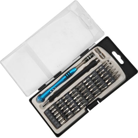 Kit 59 pièces Tournevis Multifonction Précision Réparation Matériel Outillage Antirouille Léger (1/5)