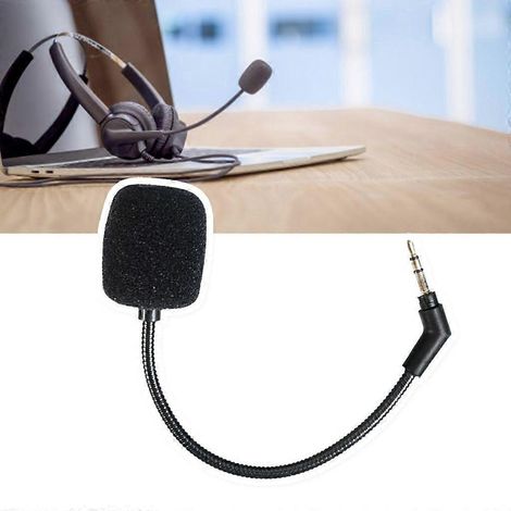 Microphone de remplacement pour casque gaming G4S, micro détachable sur perche. (1/4)