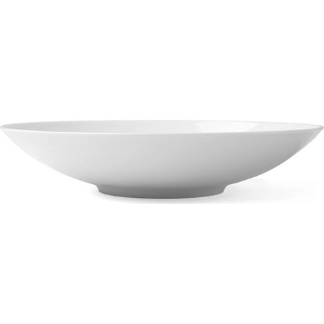 Assiette creuse en porcelaine Blanc 28 x 28 x 5,5 cm (1/5)