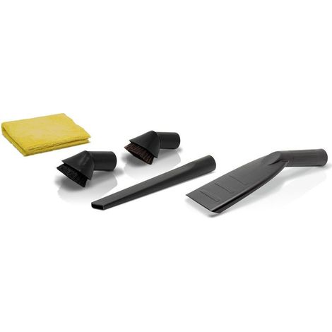 Kit de nettoyage intérieur pour voiture – 5 pièces pour aspirateur Kärcher série WD 3 – Buses et chiffon microfibre inclus – Fixedbyu - WD 3 ET (1/5)