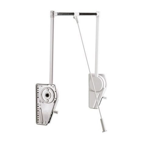 Hettich – Élévateur de penderie Lift 18 – Capacité de levage 80kg – Système de montage rapide – Pour dressing et espaces réduits (1/4)