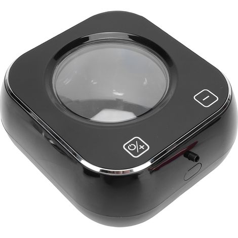 Soavoa Distributeur Savon Automatique Mural Sans Contact Étanche Salle de Bain Cuisine Rechargeable Noir 1 Pièce (1/4)
