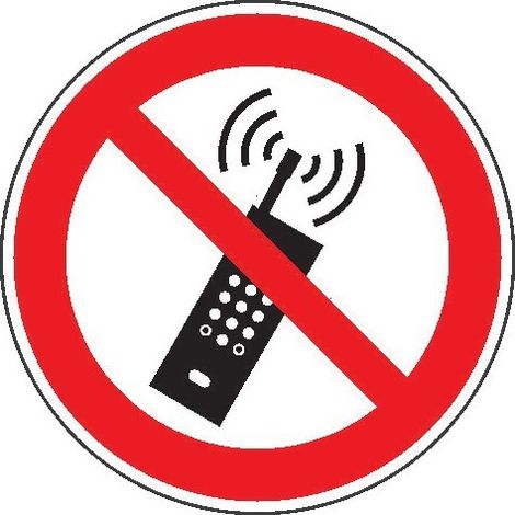 Panneau interdiction Film D200mm (1/2)