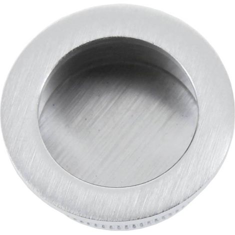 Nicchie Nicchia Tonda X Antine Porte Scorrevoli Mm 26 Acc. Satinato Ditale Basso